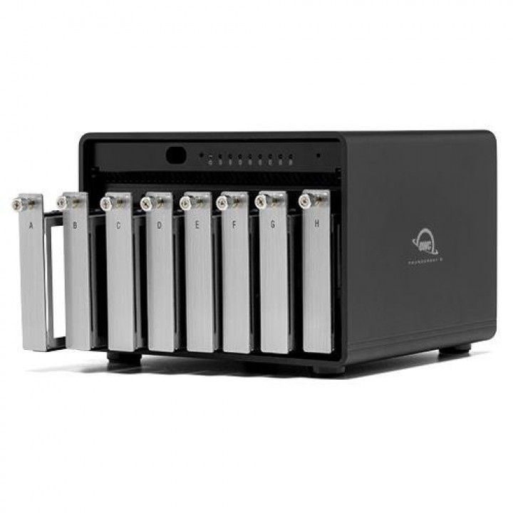 160.0TB OWC ThunderBay 8 Eight-Drive Thunderbolt (40Gb/s) External Storage Solution with Enterprise Drives and SoftRAID