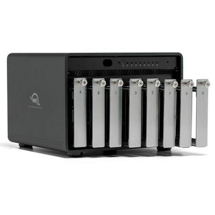 160.0TB OWC ThunderBay 8 Eight-Drive Thunderbolt (40Gb/s) External Storage Solution with Enterprise Drives and SoftRAID