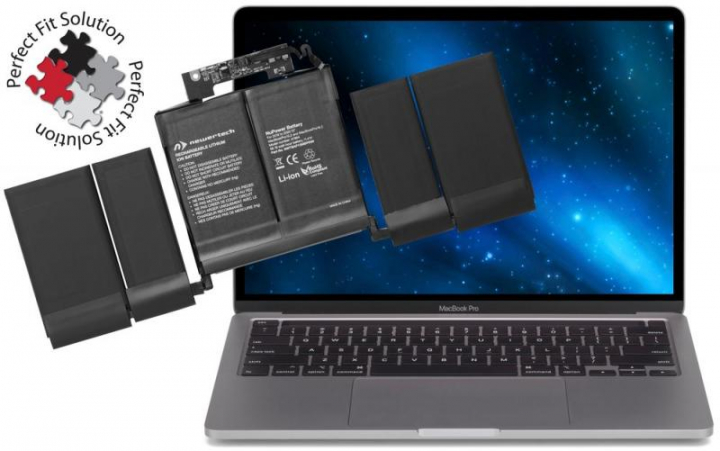 58.2W NewerTech NuPower Battery Replacement Solution for 13-inch MacBook Pro with 4 x Thunderbolt Ports (2018 - 2020)