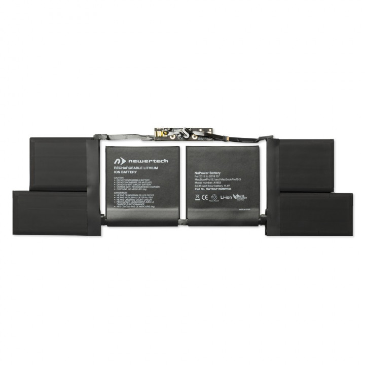 84.3W NewerTech NuPower Battery Replacement Kit for 15-inch MacBook Pro with Retina Display (2018 - 2019)