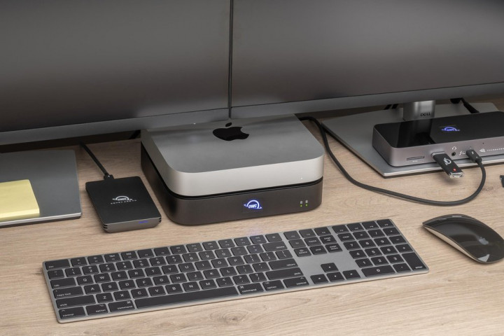 1.0TB (NVMe) OWC miniStack STX Stackable Storage and Thunderbolt Hub Xpansion Solution
