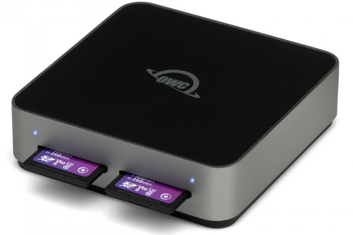 OWC Atlas Dual-slot SD Card Reader (and Writer)