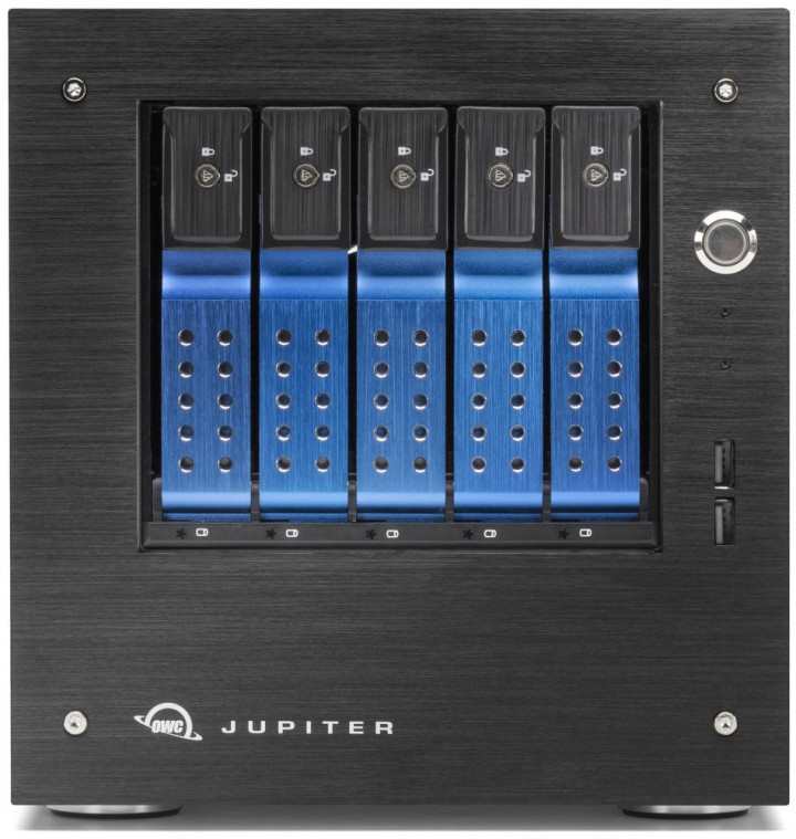 80.0TB OWC Jupiter Mini 5-Drive Desktop Network Attached Storage (NAS) Solution
