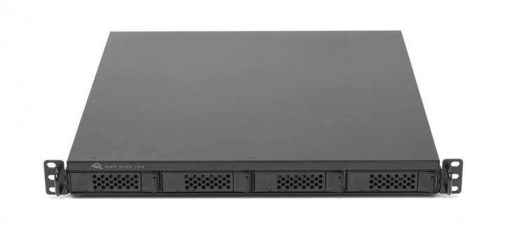 OWC Flex 72.0TB (4x18.0TB HDD) Flex 1U4 4-Bay Rackmount Thunderbolt Storage, Docking & PCIe Expansion Solution