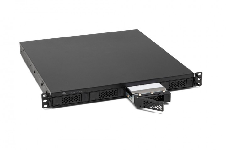 OWC Flex 72.0TB (4x18.0TB HDD) Flex 1U4 4-Bay Rackmount Thunderbolt Storage, Docking & PCIe Expansion Solution