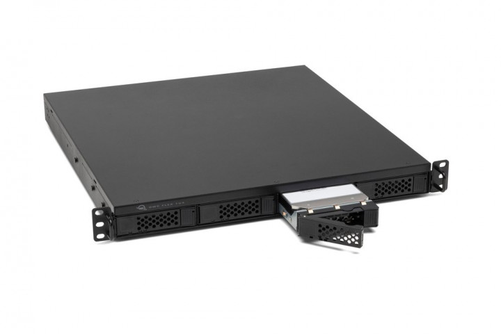 OWC Flex 32.0TB (4x8.0TB HDD) Flex 1U4 4-Bay Rackmount Thunderbolt Storage, Docking & PCIe Expansion Solution