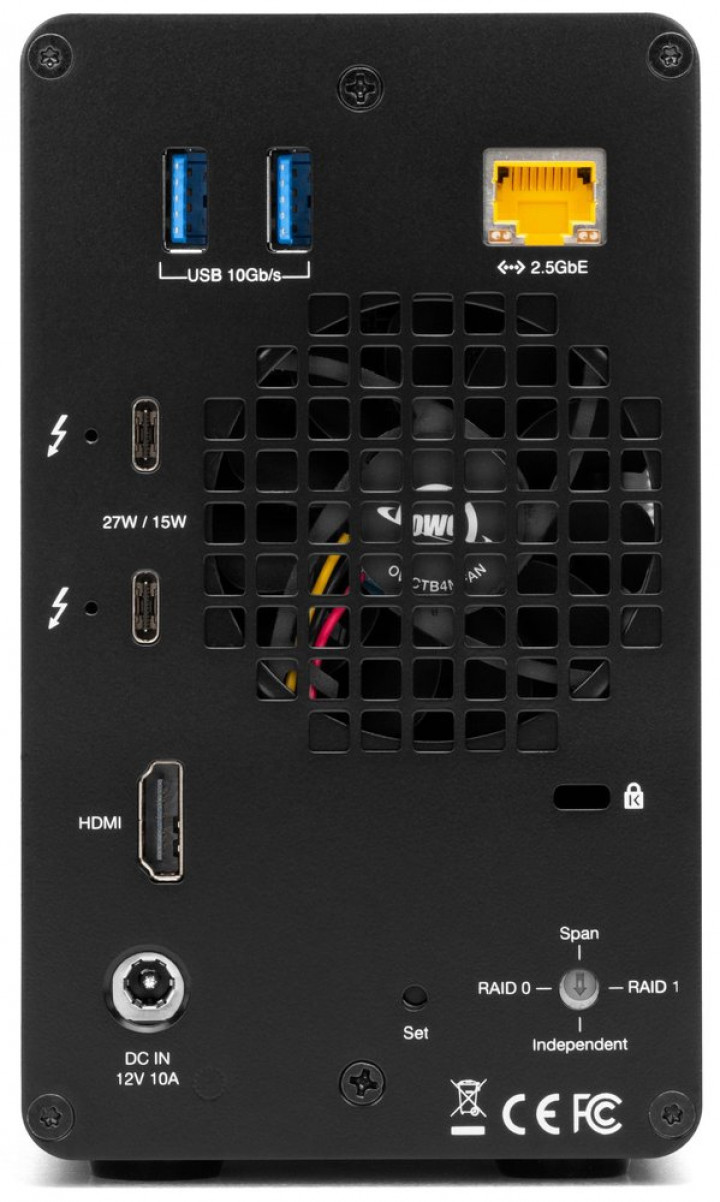 OWC Gemini Ultra X6 - 6.0TB (6 x 2.0TB  NVMe M.2) - Thunderbolt (USB-C) Dock and Dual-Drive SSD RAID External Storage Solution