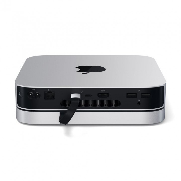 Satechi - Type-C Aluminum Stand & Hub for Mac Mini (silver)