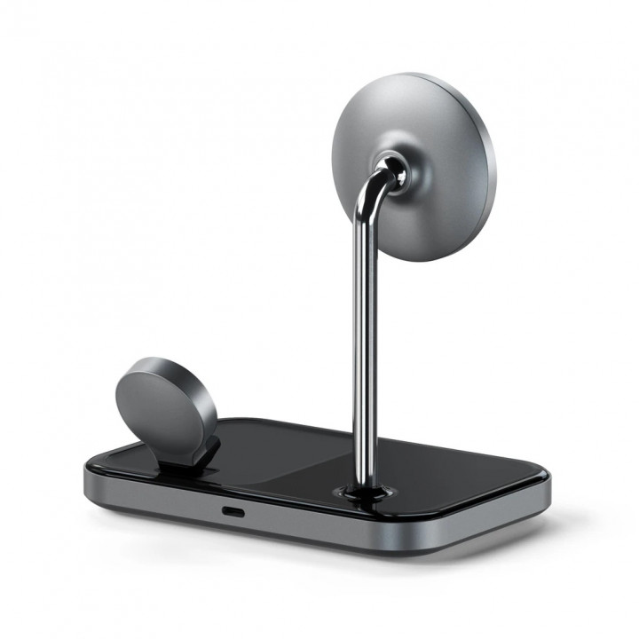 Satechi - 3-in-1 Magnetic Wireless Charging Stand