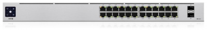 Ubiquiti Networks UniFi USW-PRO-24 network switch Managed L2/L3 Gigabit Ethernet (10/100/1000) Silver (USW-PRO-24)