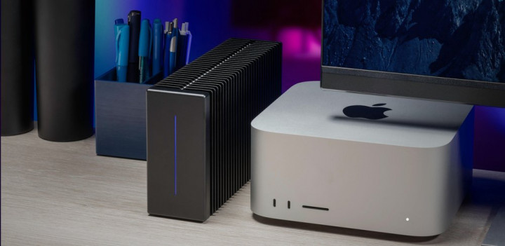 OWC ThunderBlade X12 Thunderbolt 5 (80Gb/s) NVMe RAID SSD External Storage Solution with SoftRAID - 24.0TB