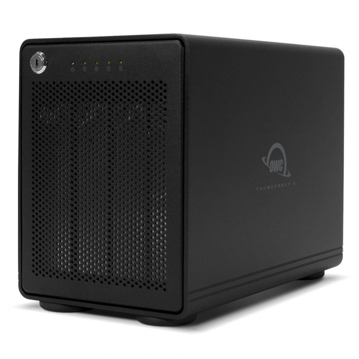 96.0TB OWC ThunderBay 4 Four-Drive Thunderbolt (40Gb/s) External Storage Solution with Enterprise Drives and SoftRAID