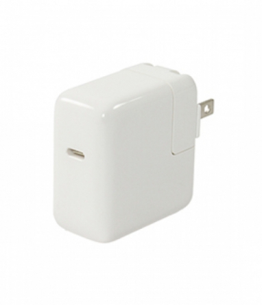 Apple - USB-C Power Adapter 29W (EU Wall Receptacles) - MJ262LL/A