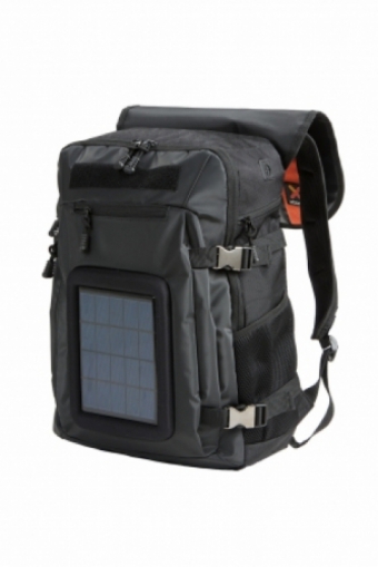 Xtorm Solar Apollo Back Pack w/2.7W Solarpanel & 5200 mAh