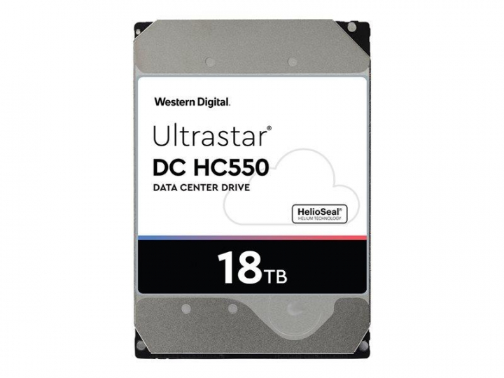 WD Ultrastar DC HC550 WUH721818ALE6L4 - disco rígido - 18 TB - SATA 6Gb/s