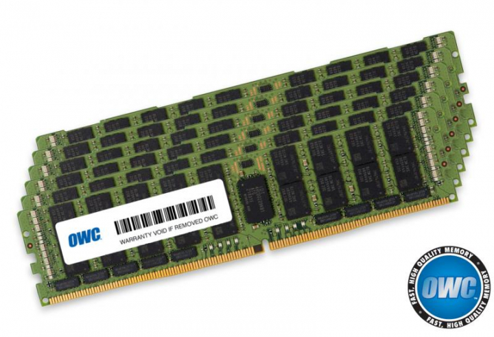 6 x 32GB PC21300 2666MHz DDR4 RDIMM for Mac Pro 2019 8-Core mode