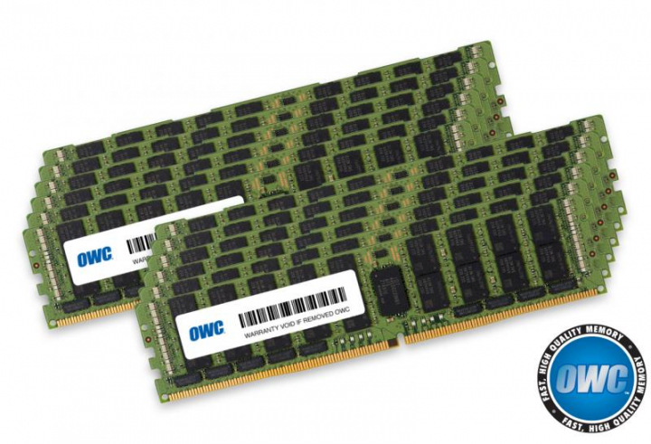 12 x 32GB PC21300 2666MHz DDR4 RDIMM for Mac Pro 2019 8-Core