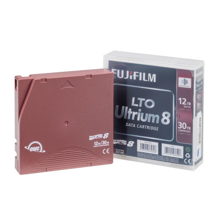 OWC Ultrium 8  12TB/30TB LTO-8 Data Cartridge for Ultrium 8 (LTO-8) Drives