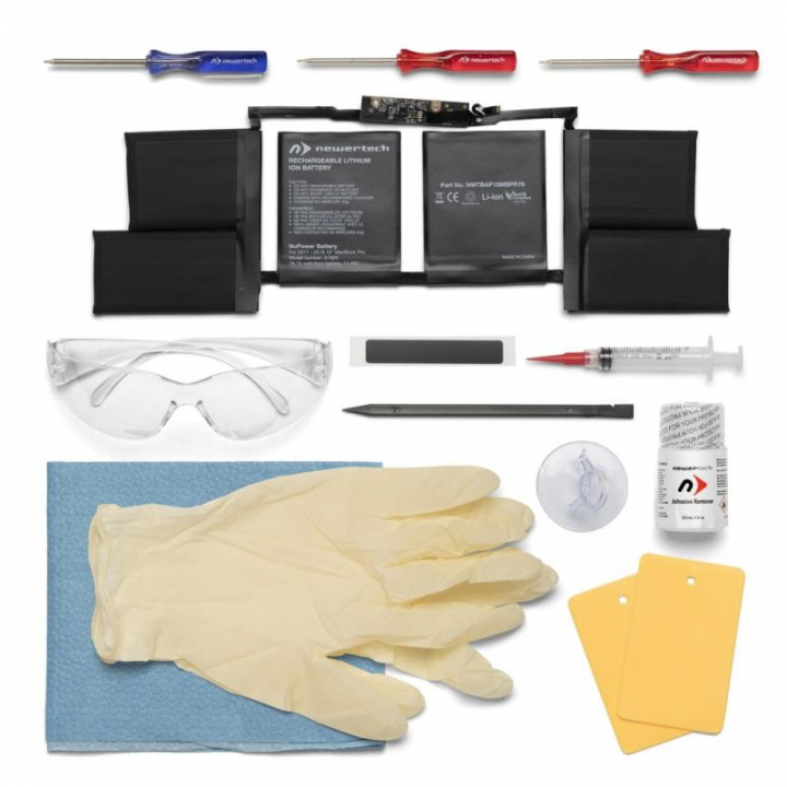 NewerTech NuPower 76.2 Watt-Hour Replacement Battery Solution for 15-inch MacBook Pro with Touch Bar (Late 2016 - Mid 2017) (NWTBAP15MBPR76K)