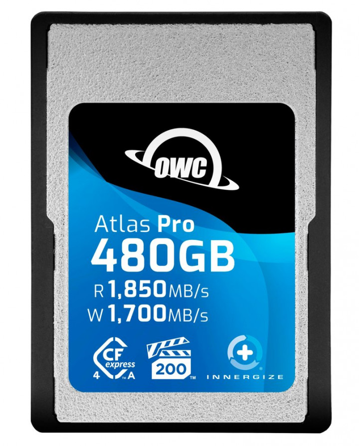 480GB OWC Atlas Pro CFexpress 4.0 Type A Memory Card