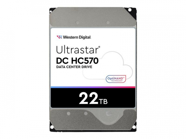 22.0TB Western Digital Ultrastar DC HC570 3.5-inch SATA 6.0Gb/s 7200RPM Enterprise Class Hard Drive