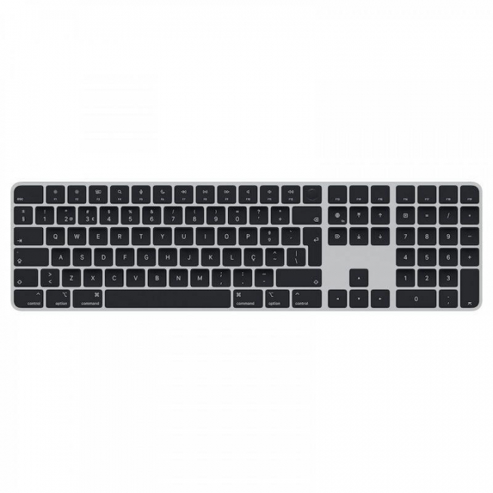 Magic Keyboard with Touch ID and Numeric Keypad for Mac models with Apple silicon - Portuguese - Black Keys