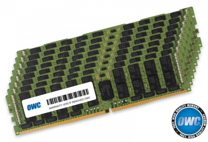 8 x 64.0GB PC23400 2933MHz DDR4 RDIMM for Mac Pro 2019 models