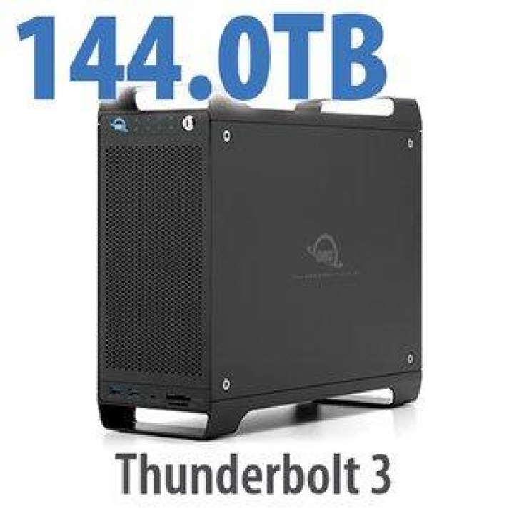 OWC 144TB (8x18TB) ThunderBay Flex 8 Thunderbolt 3 Storage Solution
