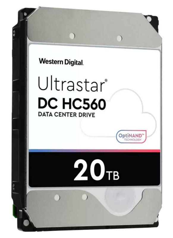 20.0TB Western Digital Ultrastar DC HC560 3.5-inch SATA 6.0Gb/s 7200RPM Enterprise Class Hard Drive