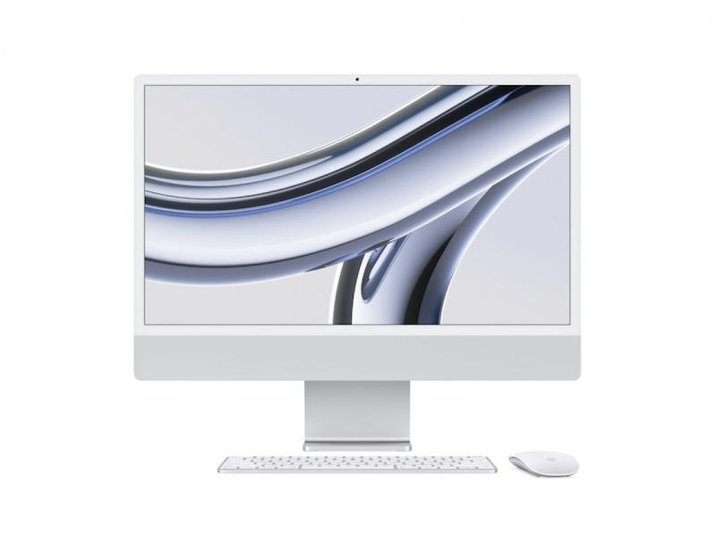 iMac 24 Retina 4.5K M3 8C CPU / 10C GPU/ 512GB SSD - Prateado