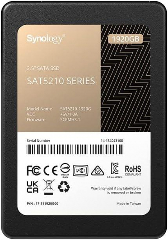 Synology 2.5' SATA SSD SAT5210 1920GB (SAT5210-1920G)