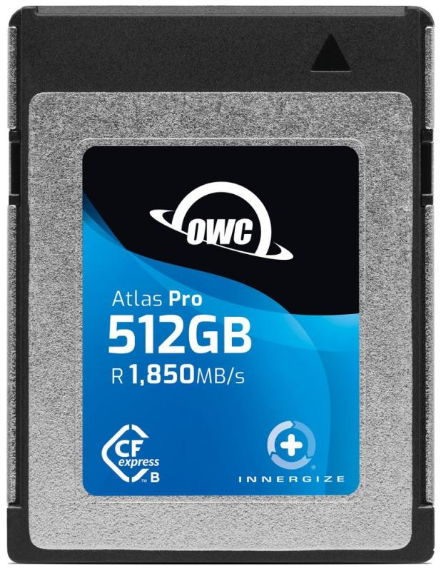 512GB OWC Atlas Pro CFexpress 2.0 Type B Memory Card