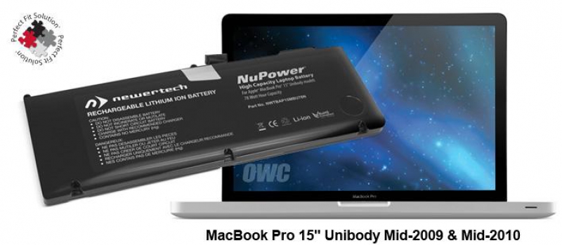 Battery MacBook Pro 15' Unibody Early & Late 2011, Mid-2012 +  Tools