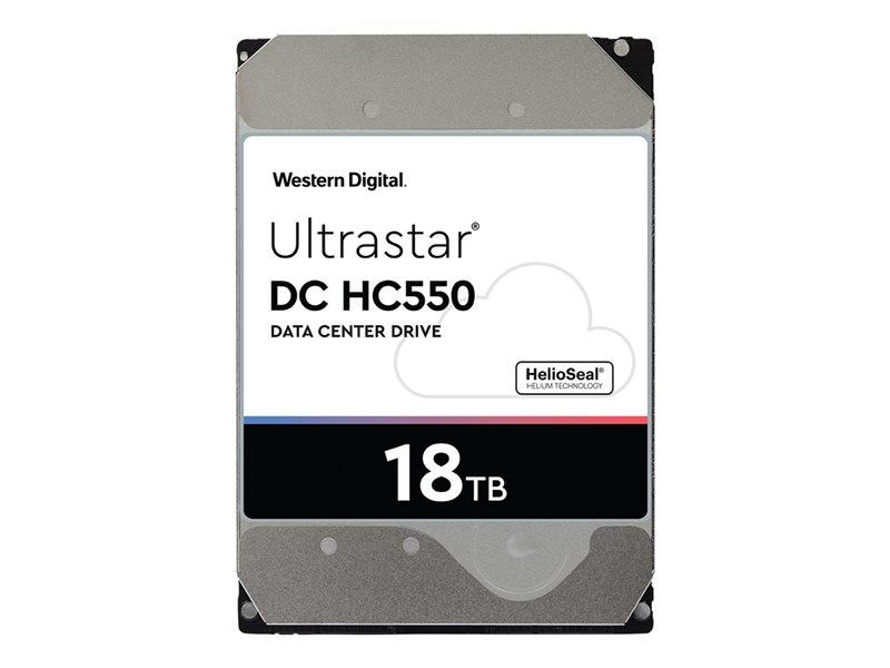 WD 18TB ULTRASTAR DC HC550 3.5 inch Enterprise SATA 7200RPM high performance with 512MB Cache