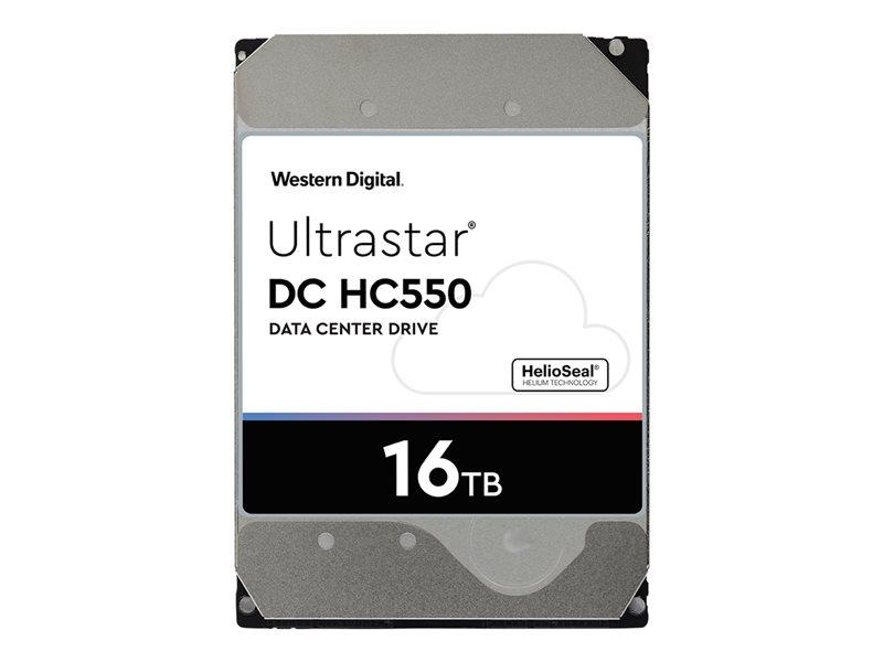 WD Ultrastar DC HC550 WUH721816AL5204 - disco rígido - 16 TB - SATA 6Gb/s